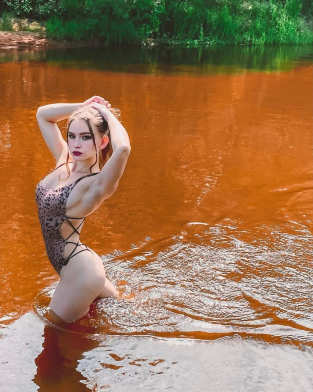 Лучший кадр Анна Галкина пикантная фотосессия топ