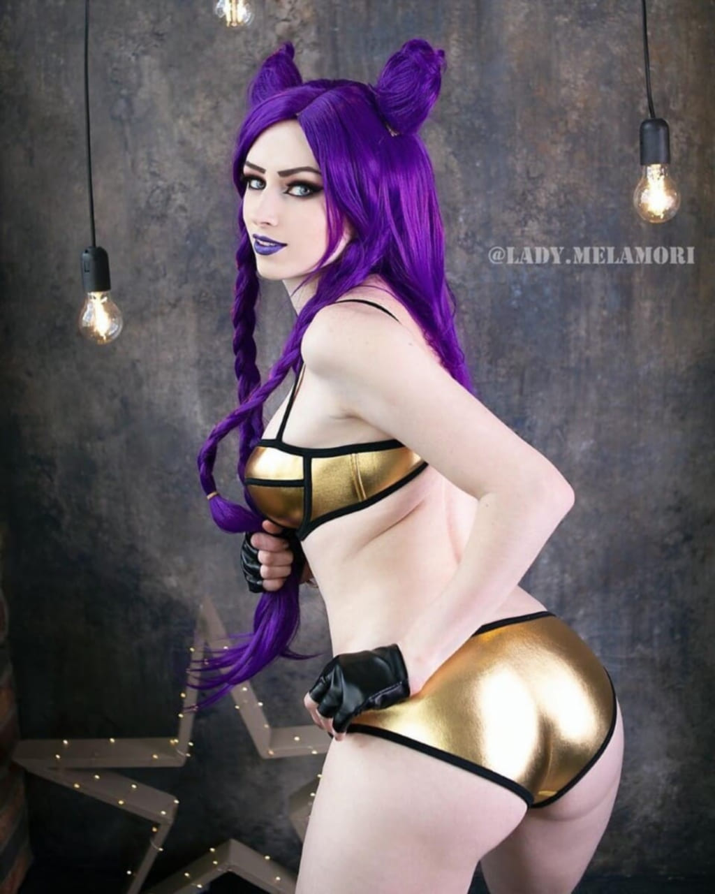 эффектные кадры Lady Melamori слив