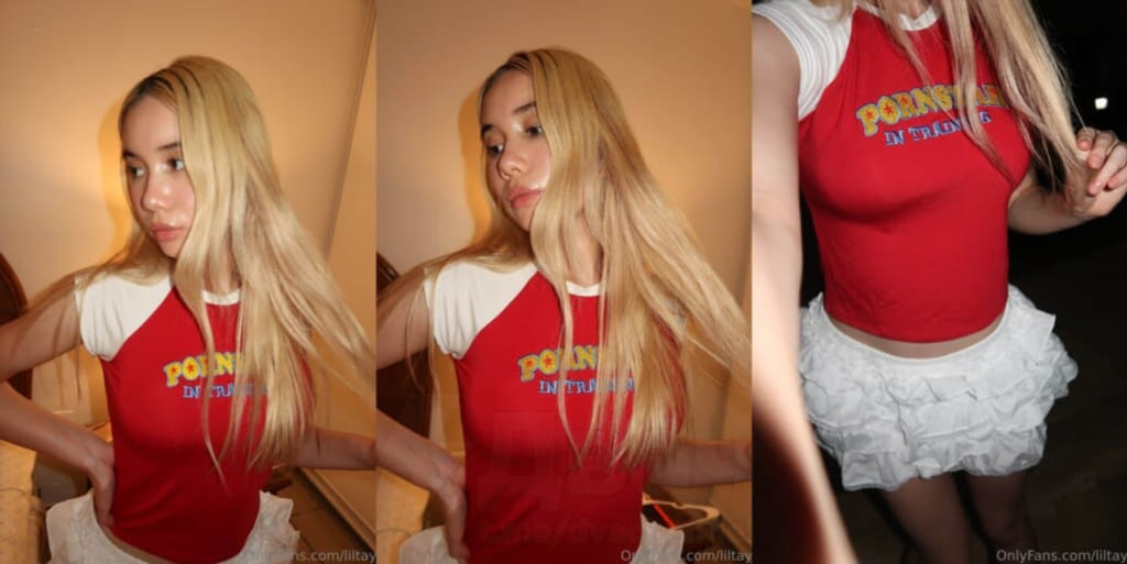 Lil Tay на пикантных кадрах (детальный ракурс, кадр 88)